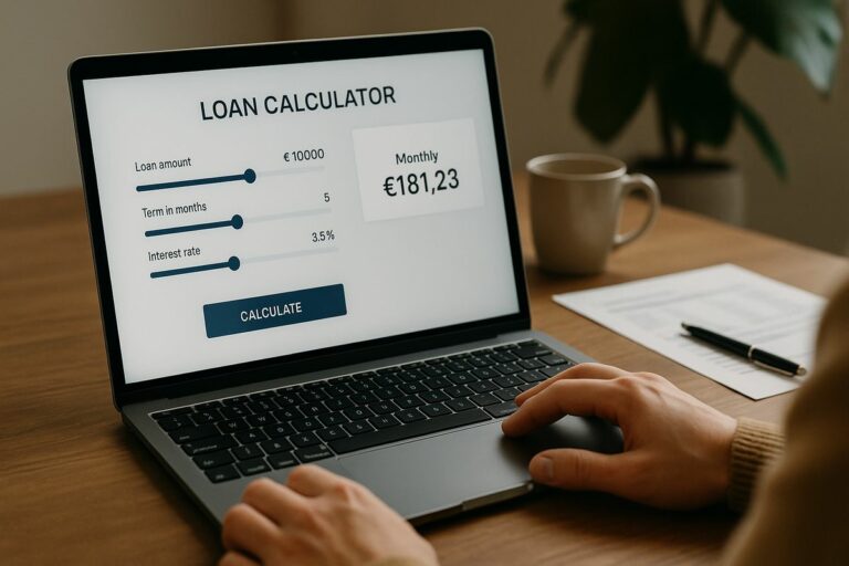 Simuladores de préstamos online: cómo usarlos y en qué fijarse en 2025