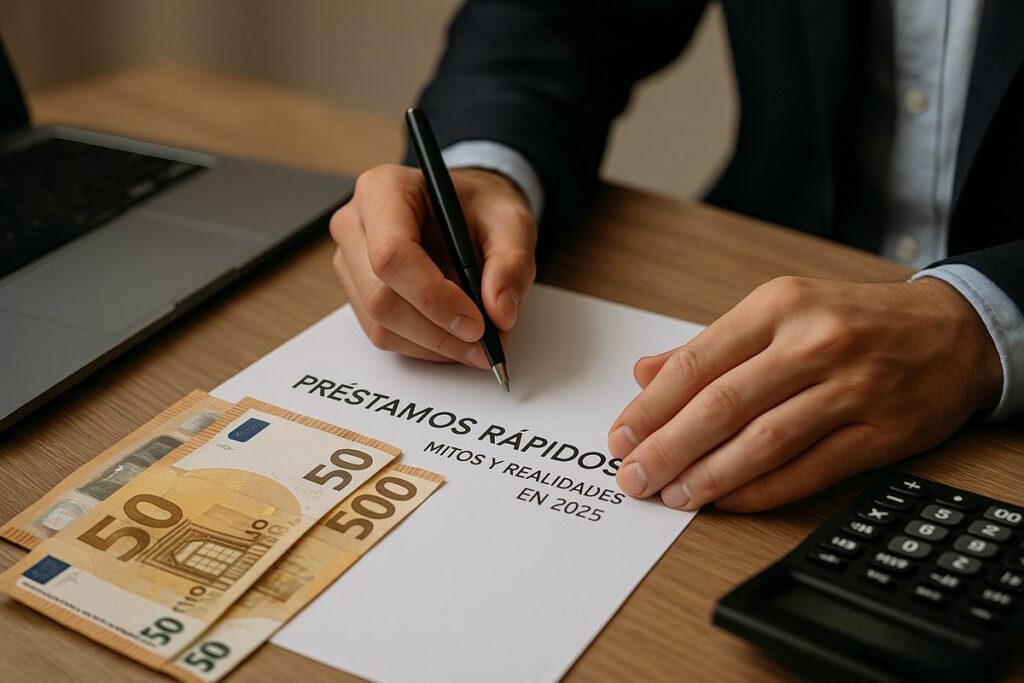 Préstamos rápidos: mitos y realidades en 2025