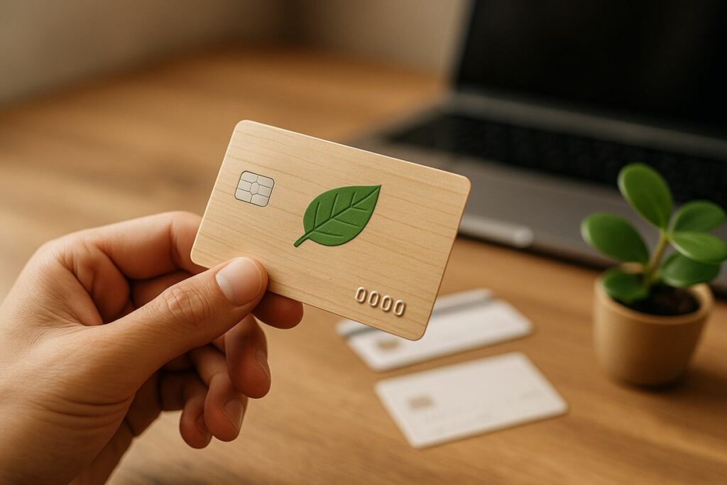 Tarjetas ecológicas en 2025: ventajas, bancos y condiciones