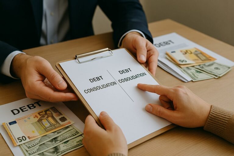 Diferencias entre reunificación y consolidación de deudas en 2025