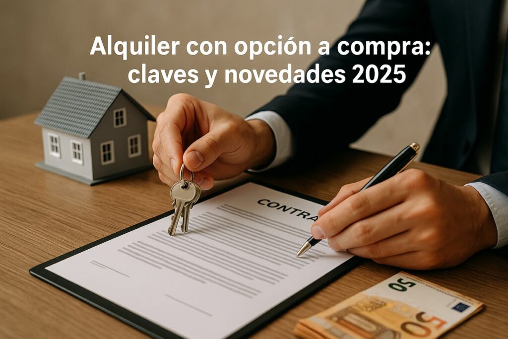 Alquiler con opción a compra: claves y novedades 2025