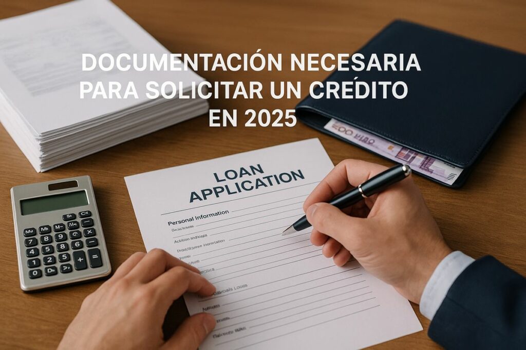 Documentación necesaria para solicitar un crédito en 2025