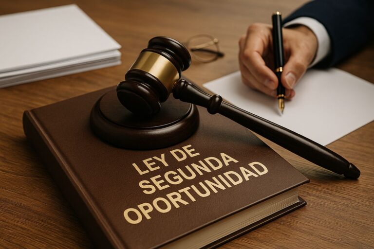 ¿Cómo funciona la ley de segunda oportunidad en 2026?