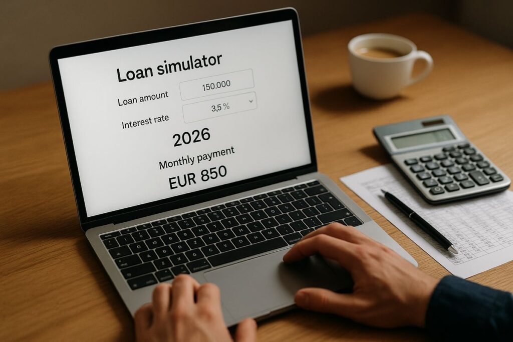 Simuladores de créditos: cómo calcular tu cuota en 2026