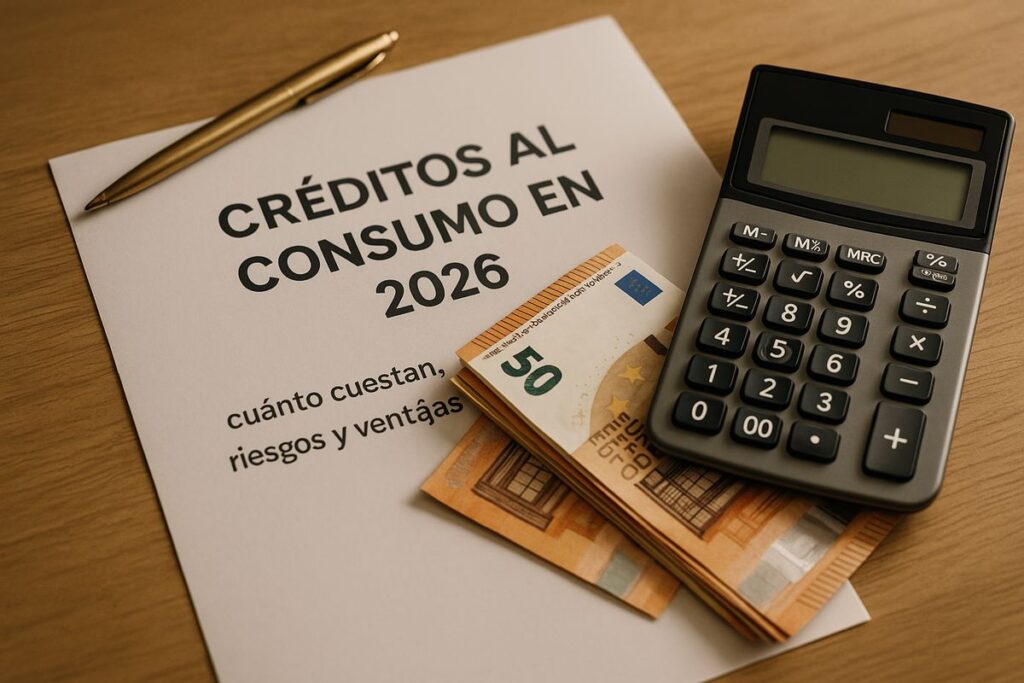 Créditos al consumo en 2026: cuánto cuestan, riesgos y ventajas (guía práctica)