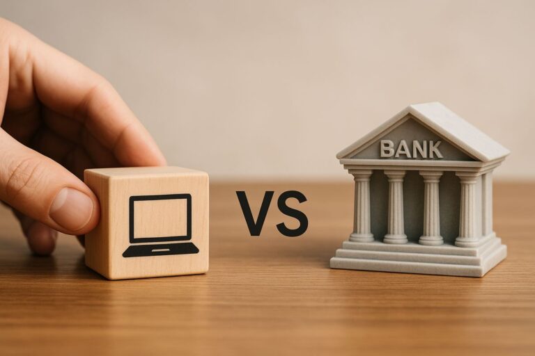 Comparativa entre préstamos online y bancos tradicionales en 2026
