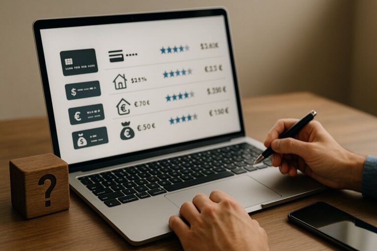 Preguntas frecuentes al comparar productos financieros online en 2026