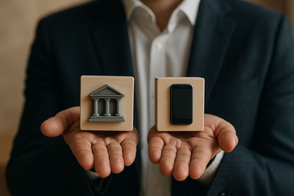 Claves para elegir entre banco tradicional o neobanco en 2026