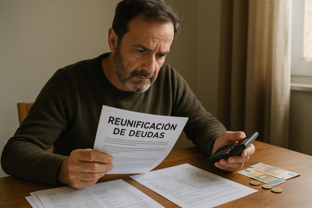 Reunificación de deudas en España: cómo funciona y para quién sí/no