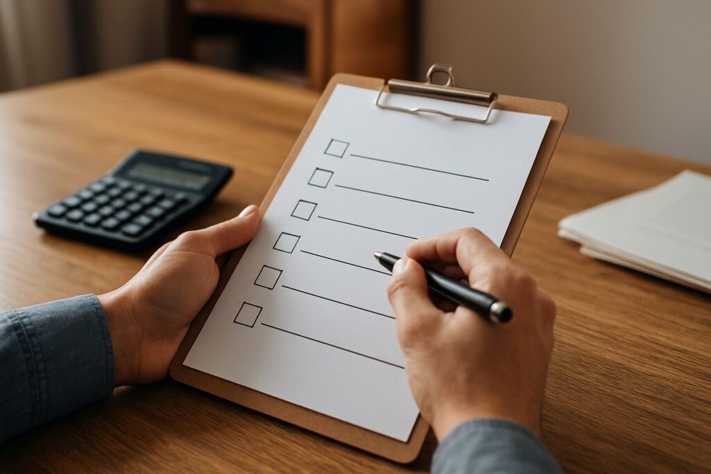 Fotografía editorial sobre Checklist esencial antes de consolidar tus deudas (cya)